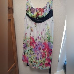 Forever 21 strapless dress size medium